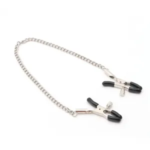 1 Pair 30cm Chains Men Nipple Clip Toy