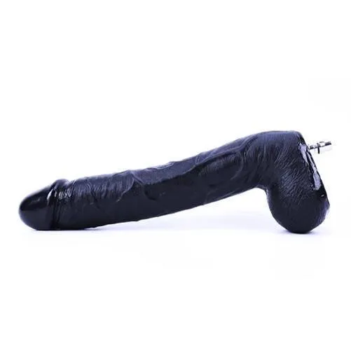 10.4'' Length Super Large Dildo(Black) for Sex Machine