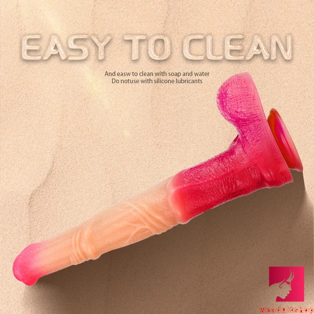 14.57in Ombre Huge Long Animal Horse Dildo For Women Sex