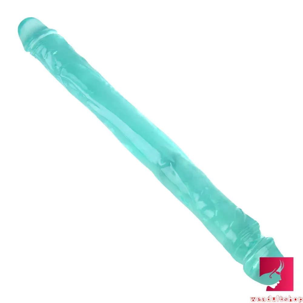 15.55in Women Sex Masturbation Double Ended Dildo Adult Toy