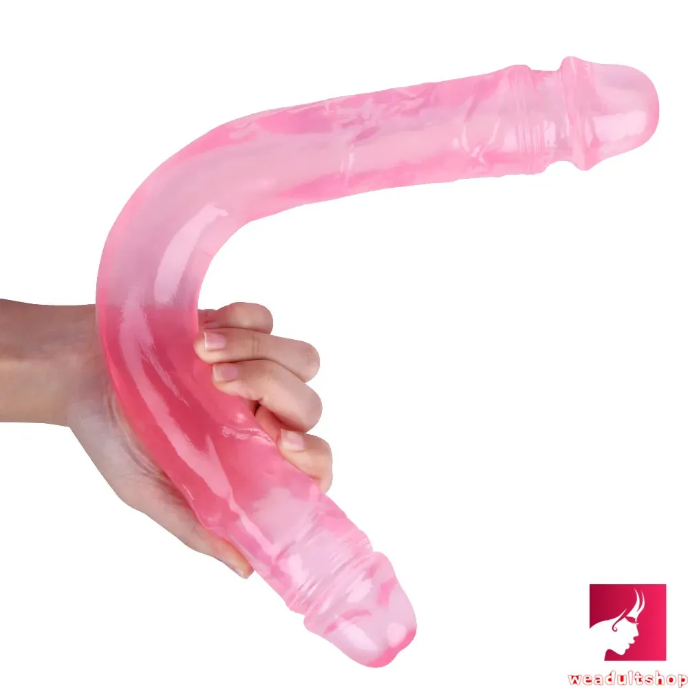 15.55in Women Sex Masturbation Double Ended Dildo Adult Toy