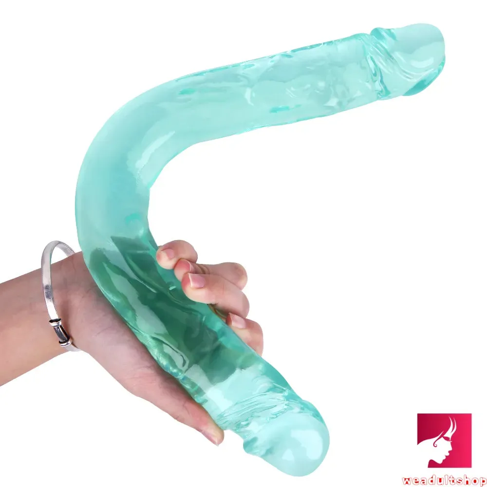 15.55in Women Sex Masturbation Double Ended Dildo Adult Toy