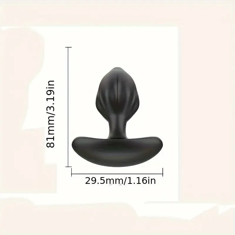 2pcs Butt Plug Anal Sex Toy Silicone Anal Plug Heartbeat For Women Men