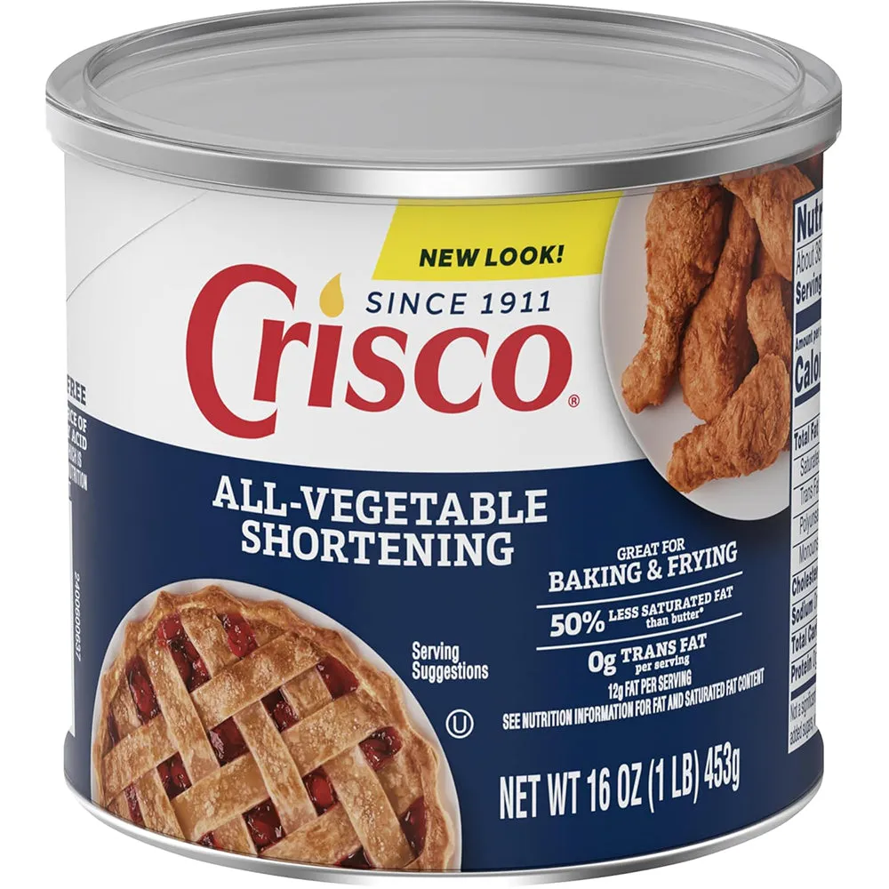 2x CRISCO Shortening All Vegetable Fist Lubricant 453g Anal Fisting Oil Sex Lube