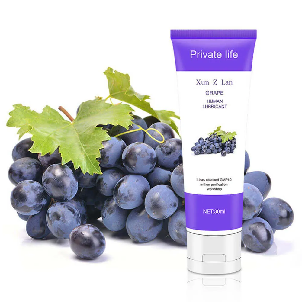 30 60ml 100ml Water Based Men Women Sex Lubricant Fruit Flavor