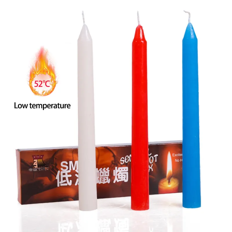 3pcs Fun Low Temperature Candles BDSM For Women Men Sex Toy