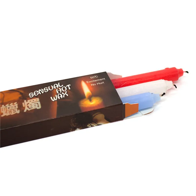 3pcs Fun Low Temperature Candles BDSM For Women Men Sex Toy