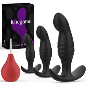 4pcs Silicone Butt Plug Set Anal Dildo Training Kit Sex Toys Prostate Toys