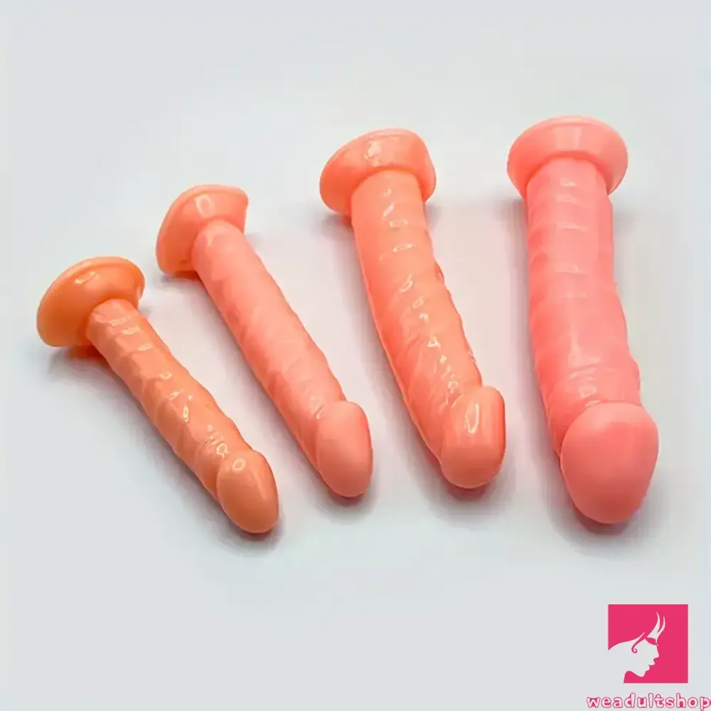 5.1in 6.1in 6.69in 7.28in Realistic Silicone Dildo For Female Sex Pleasure