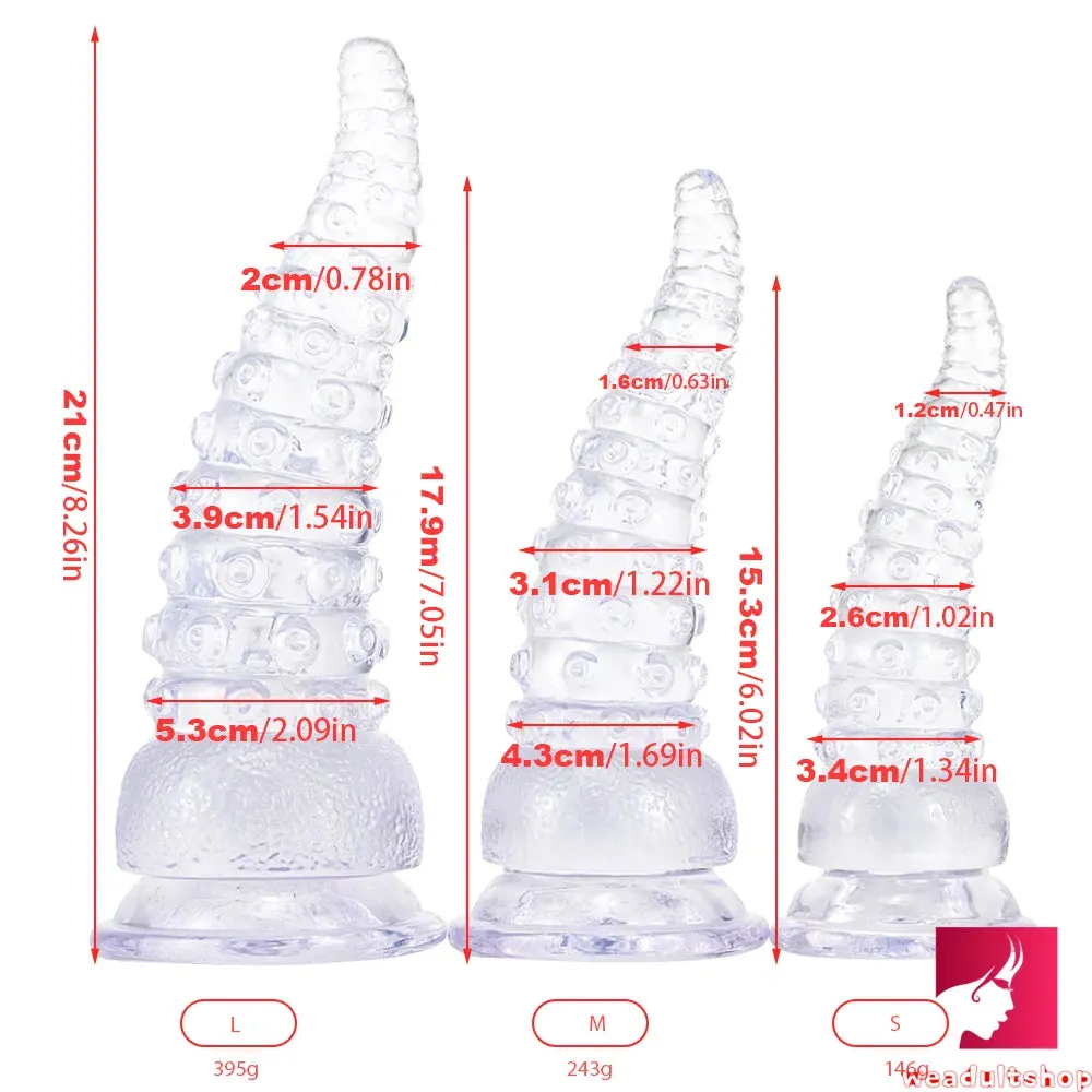 6.02in 7.05in 8.26in XML Tentacle Octopus Dildo For Anal Sex