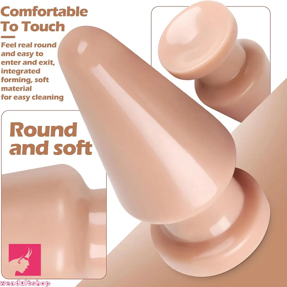 6.69in Butt Plug Dildo PVC Female Masturbation Sex Toy Vaginal Massager