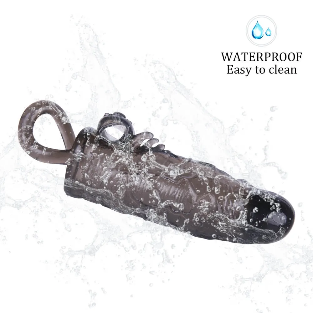 6.7in Vibrating Penis Extender Male Sex Toy For Men