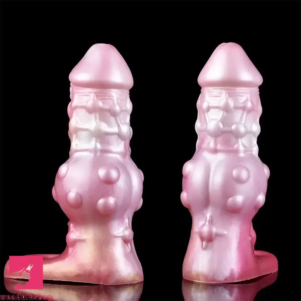 7.17in Silicone Hollow Silicone Cock Dildo Sleeve Sex Toy For Male Cock
