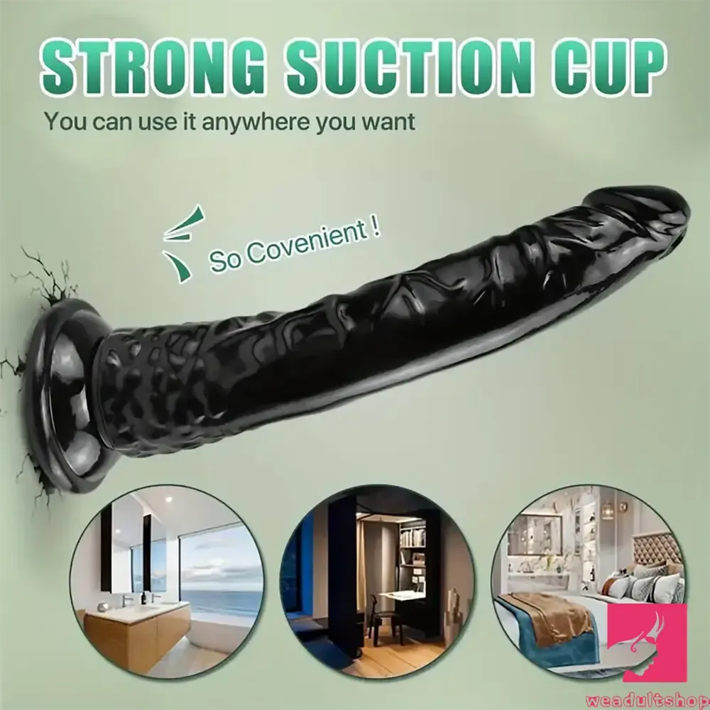 8.46in Realistic Big Black Lifelike Dildo For Men Ultimate Sex Pleasure
