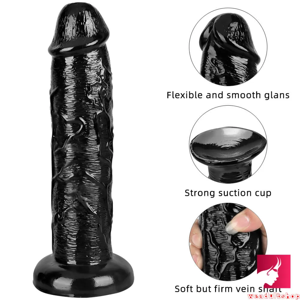 8.85in 9.05in 10.23in 10.63in 13.78in Big Black Anal Dildo Sex Toy
