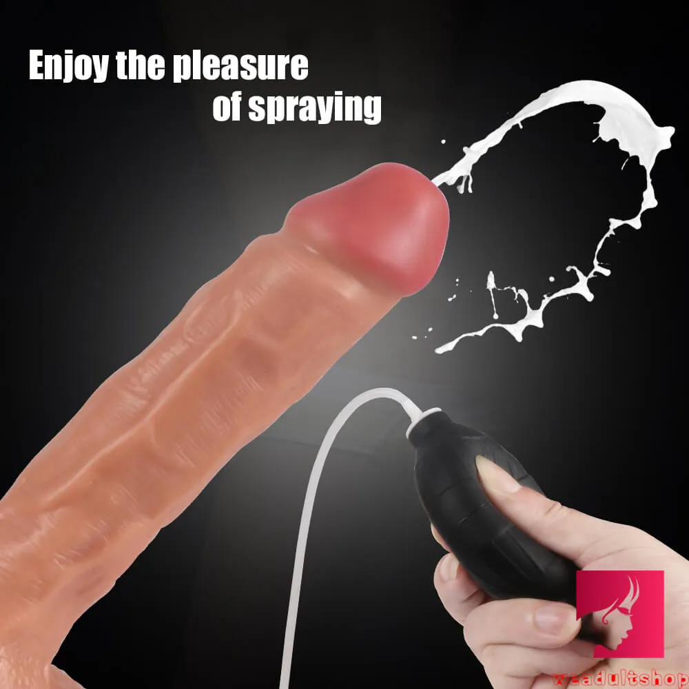 9.44in Cumming Dildo Sex Toy For Pleasure And Spraying
