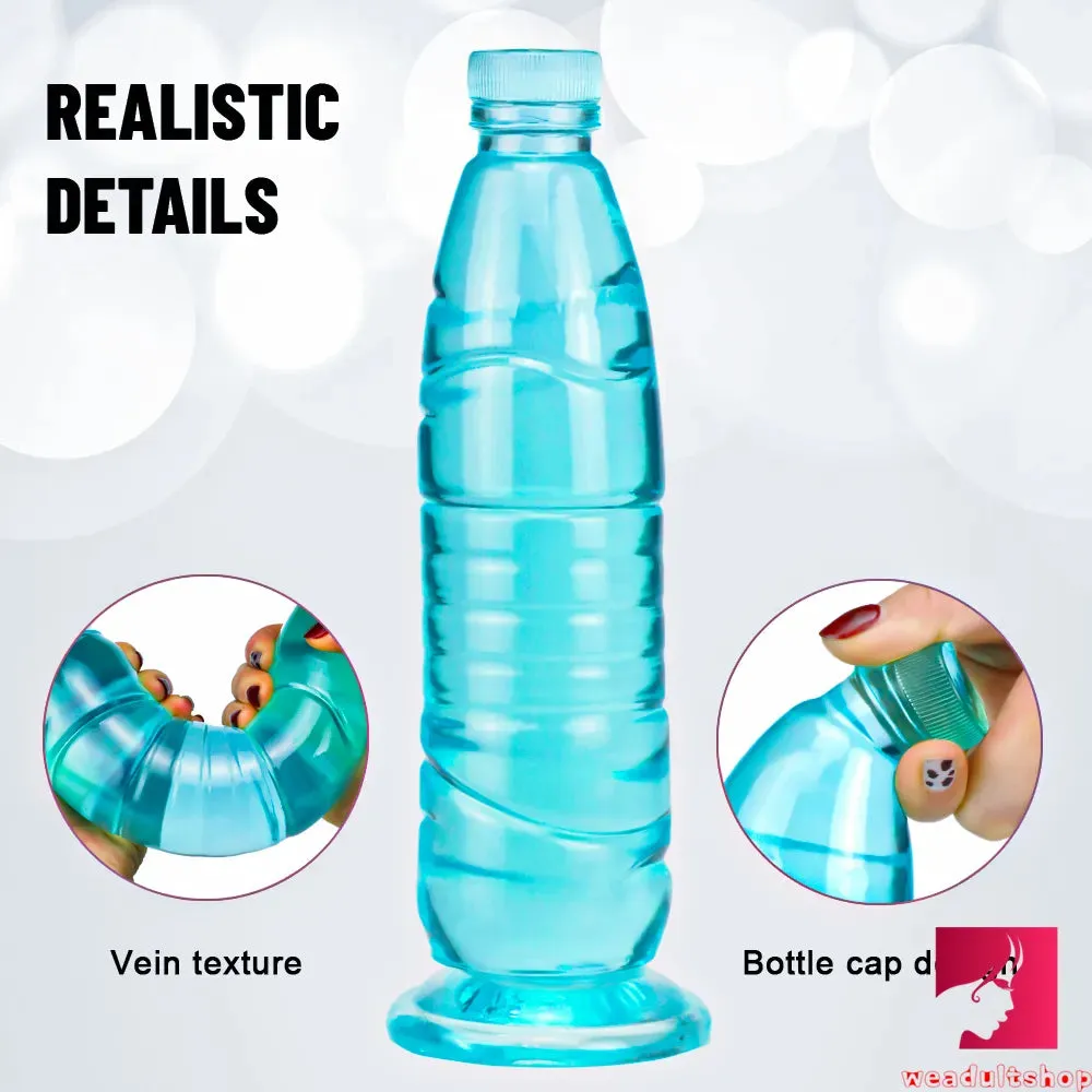 9.65in Bottle Fantasy Women Vagina Sex Penis Dildo For Adults