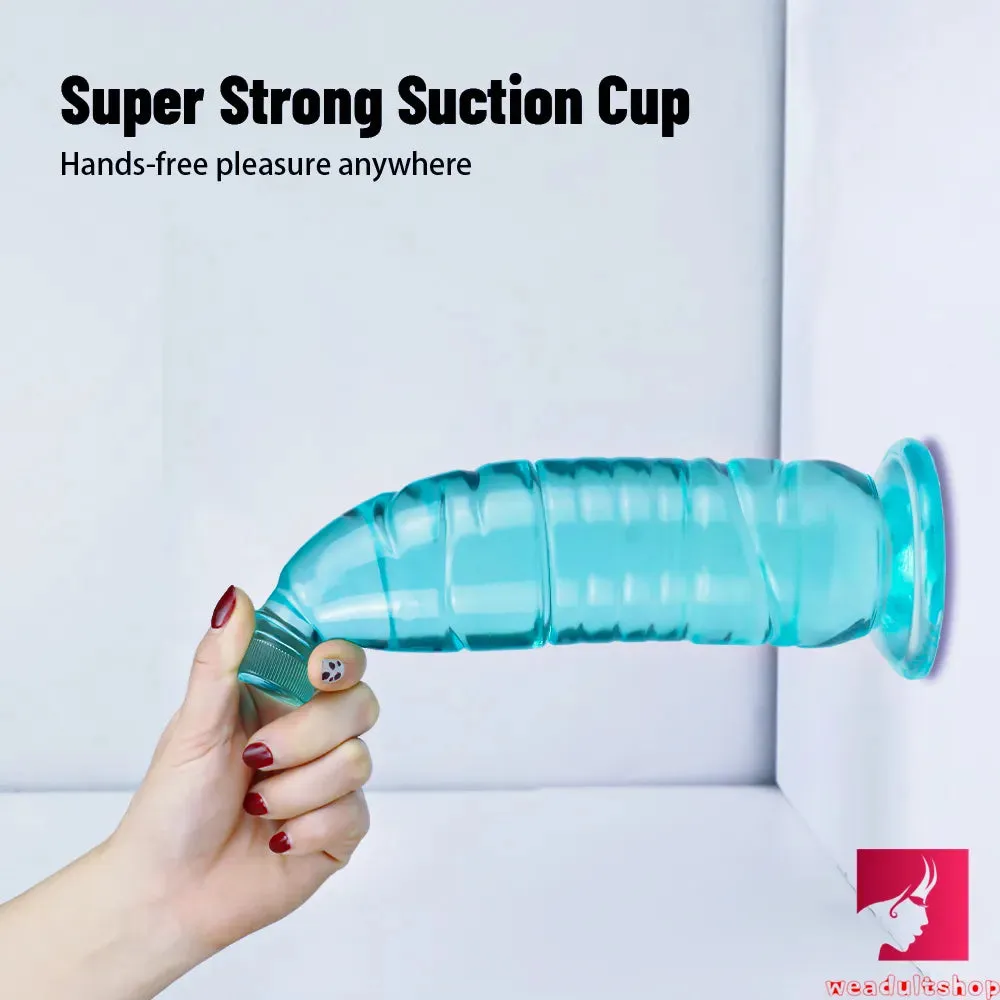 9.65in Bottle Fantasy Women Vagina Sex Penis Dildo For Adults