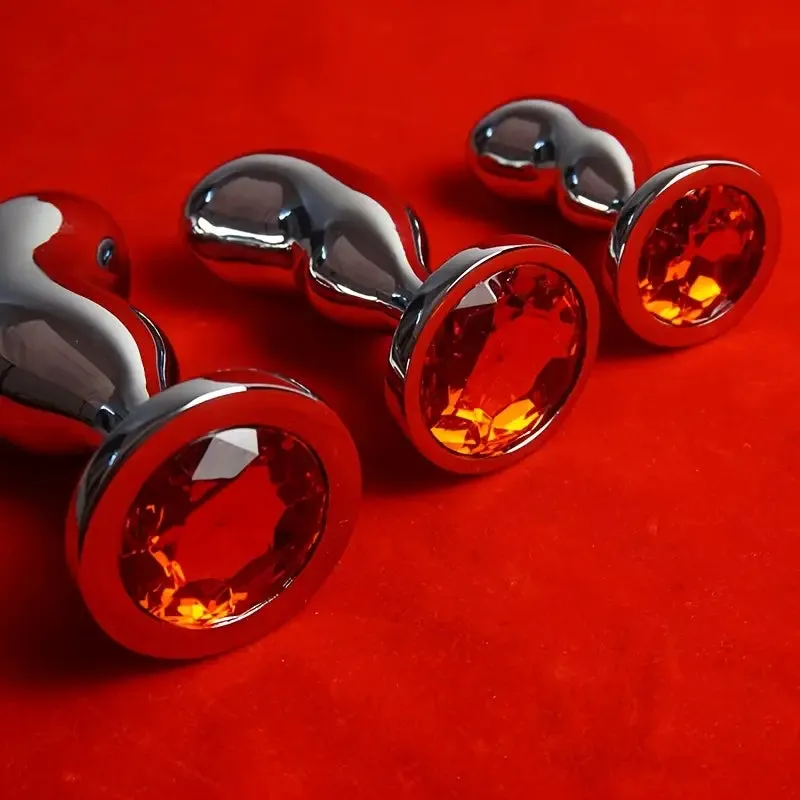 Anal Butt Plug Anal Training Coach Sex Toy Metal Steel Anal Plug Butt Plug