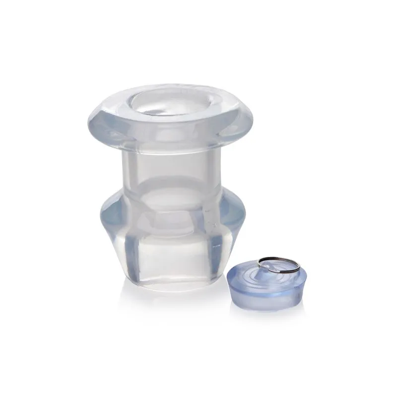 Ass Bung Clear Hollow Anal Dilator 4 X Large