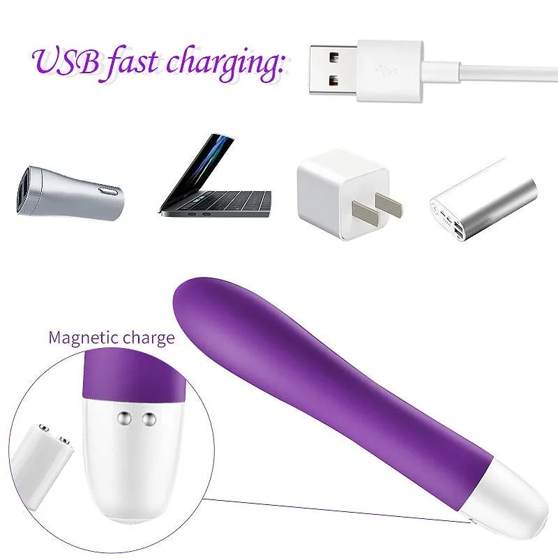 Automatic Passion Vibrating 7 Frequencies Modes Vibrator