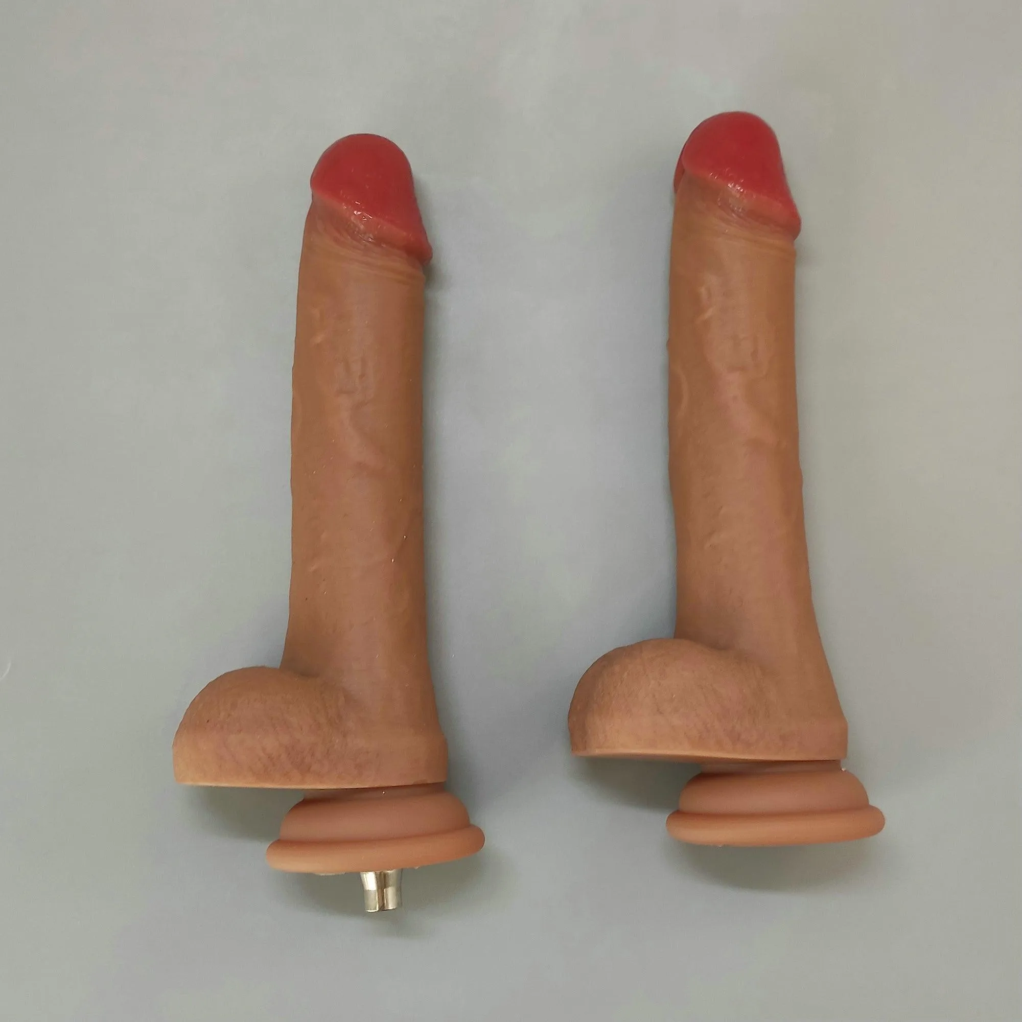 Automatic Sex Machine Attachments for Love Machine Silicone Dildo