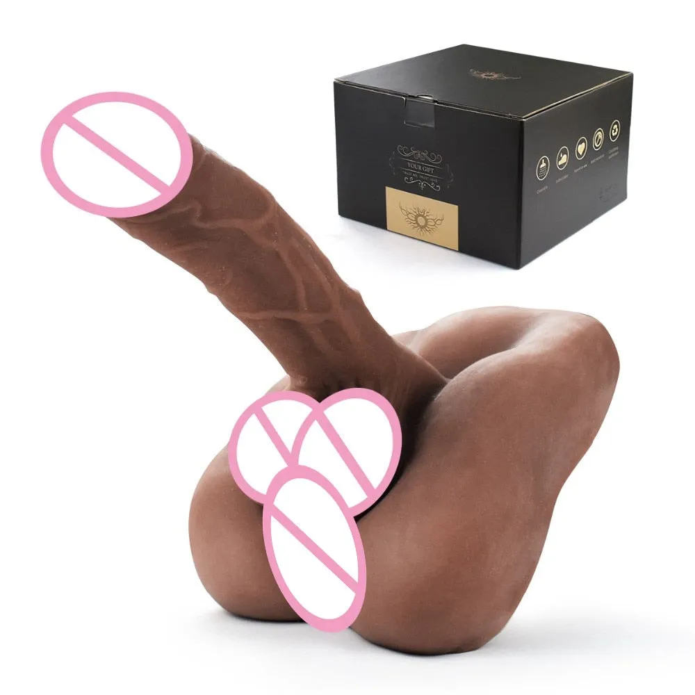 Balls On Ground Dildo
