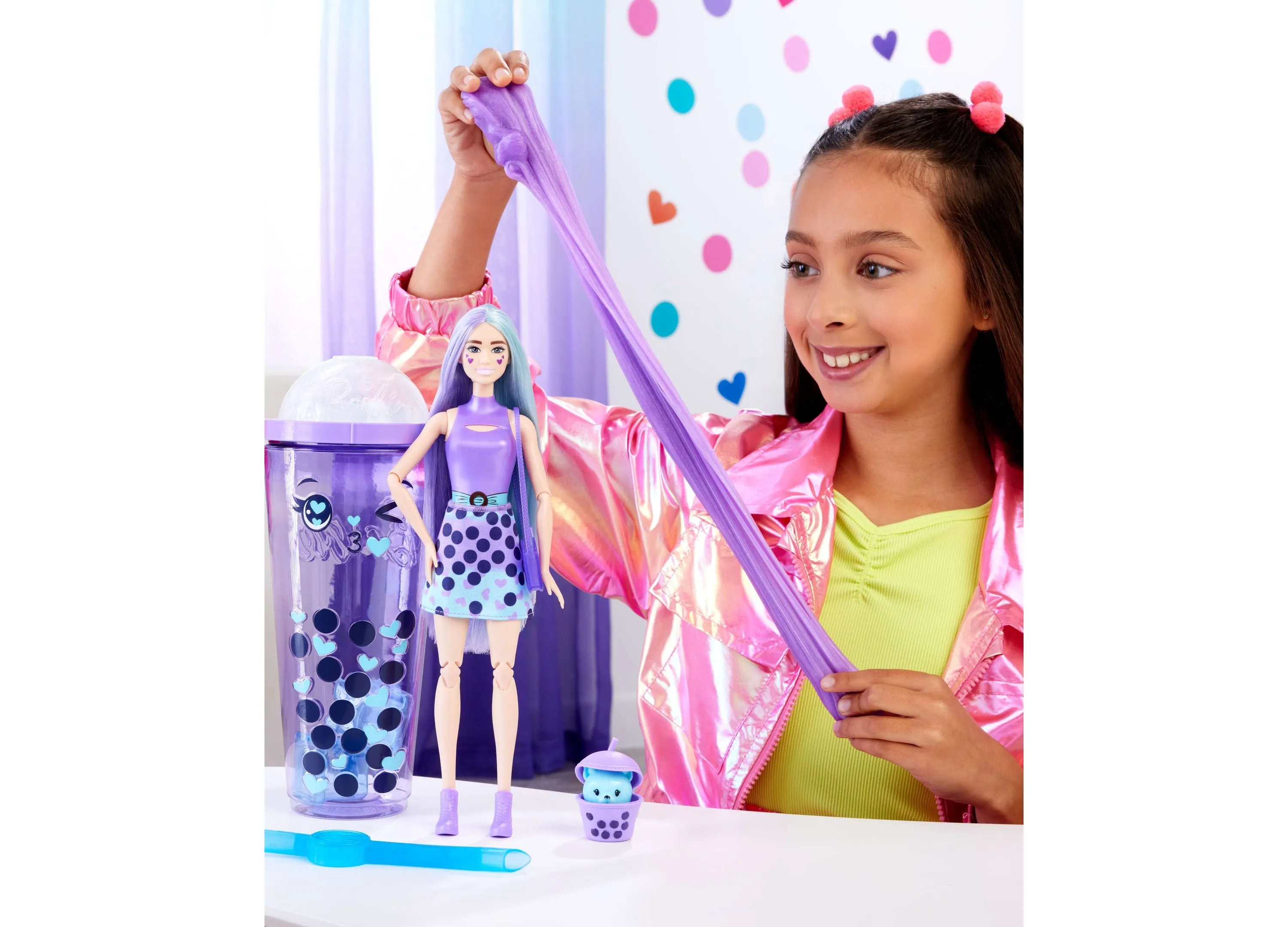 Barbie Pop Reveal Bubble Tea - Taro Milk Scented Series Doll & Accessories Set