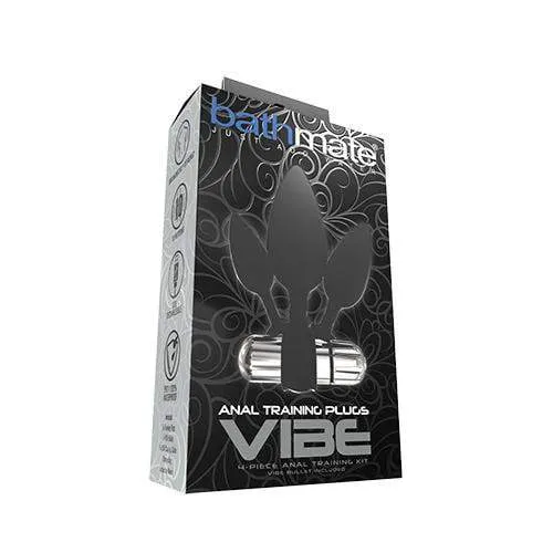 Bathmate - Anal Training Plugs Vibe (Black)