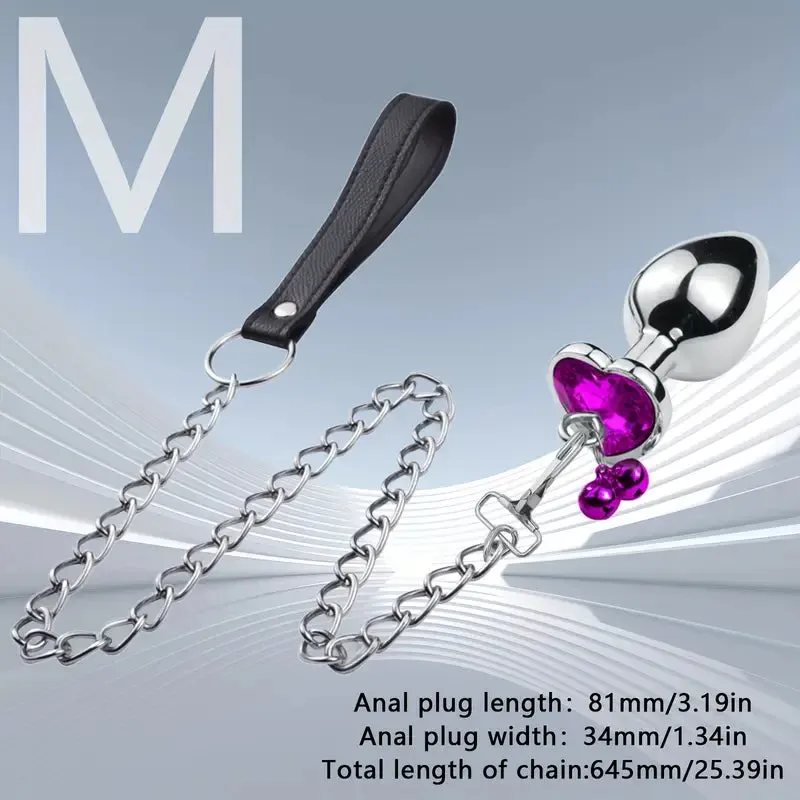 BDSM Butt Plug K Metal Sex Toy Fetish Stainless Steel Butt Plug