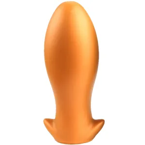 Bebuzzed DINO EGG Anal Plug Liquid Silicone XXL 23cm Gold