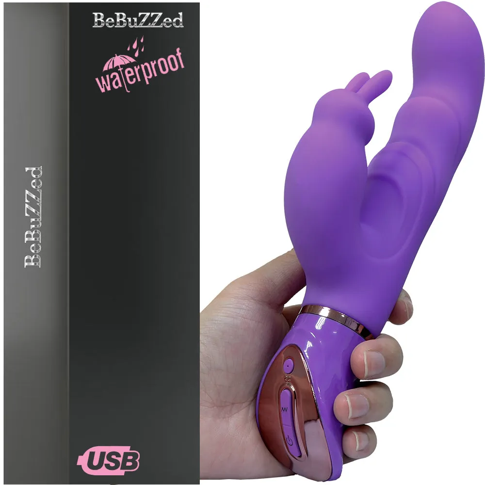 Bebuzzed Greedy 9.4 Vibe Rechargeable Rabbit Vibrator
