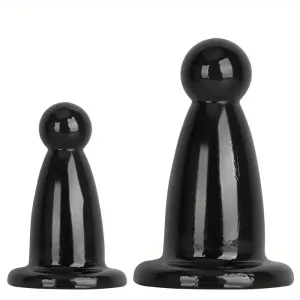 Black Big Anal Plug For Fist Sex Supplies Super Large Anal Plug