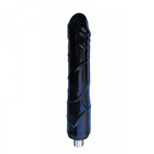 Black Dick Dildo Attachment for Sex Machine Length 20cm Width 4cm