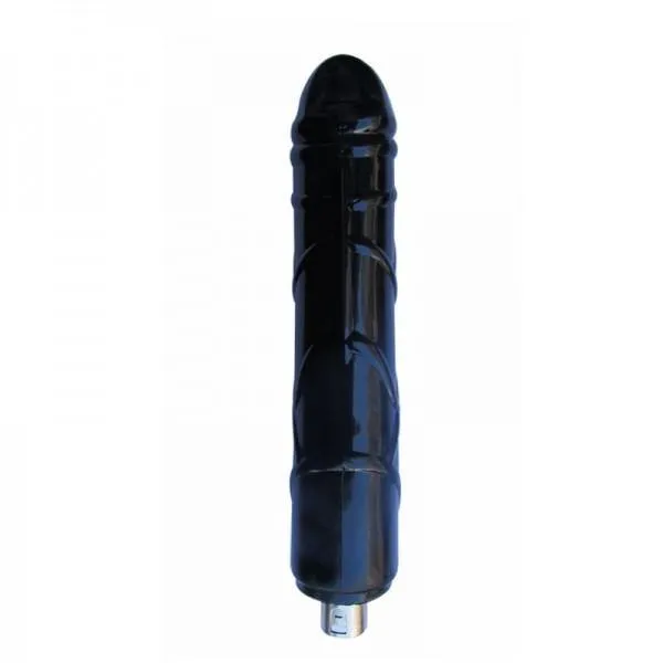 Black Dick Dildo Attachment for Sex Machine Length 20cm Width 4cm