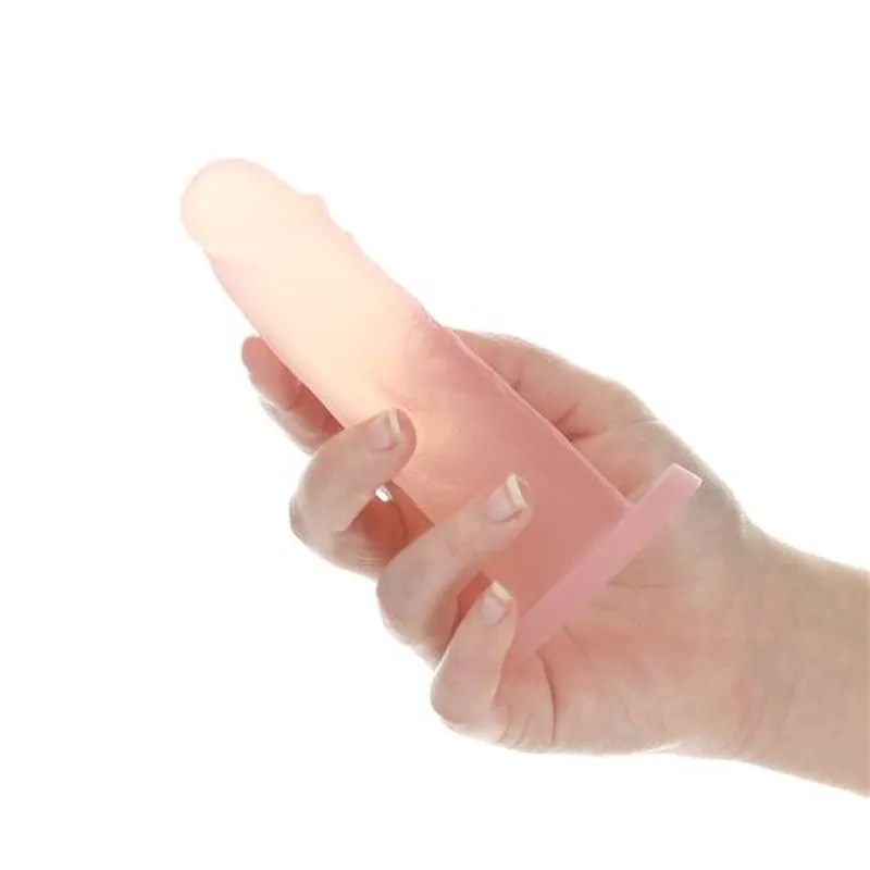 BMS Addiction Cocktails Peach Bellini 5.5 Dildo & Bullet Vibrator Dong Sex Toy