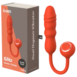 Chisa Glitz Thrusting G-Sport Vibrator Silicone Dildo USB Rechargeable Sex Toy