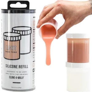 Clone-A-Willy Silicone Refill (Flesh)