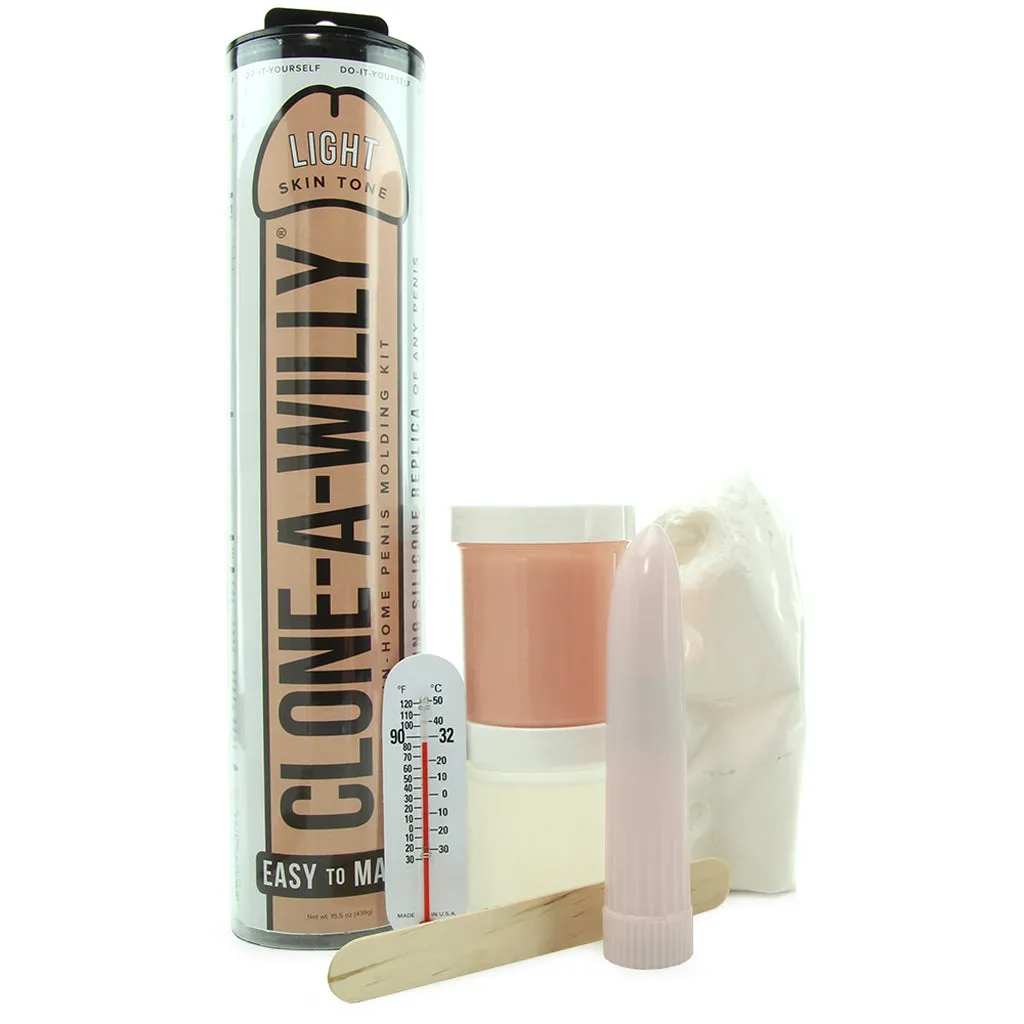 Clone-A-Willy Vibrator Kit in Light Skin Tone