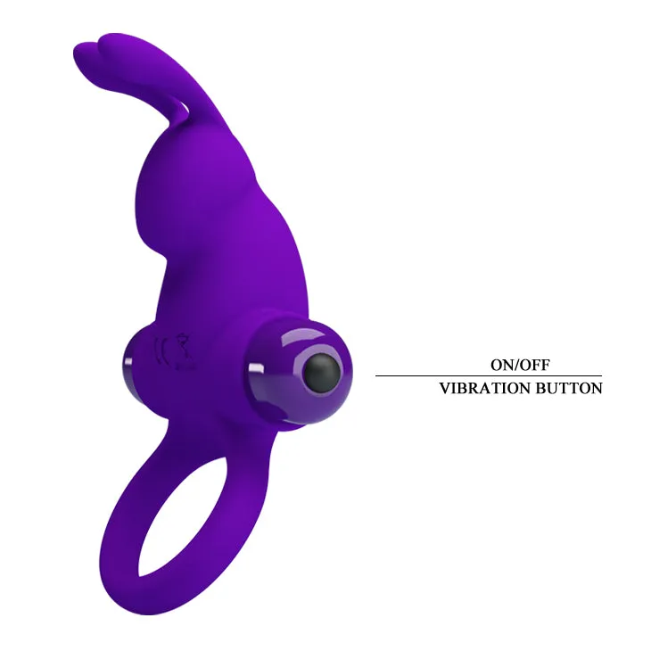 Cock Ring Vibrating - Rabbit Penis Ring