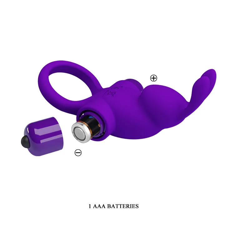 Cock Ring Vibrating - Rabbit Penis Ring