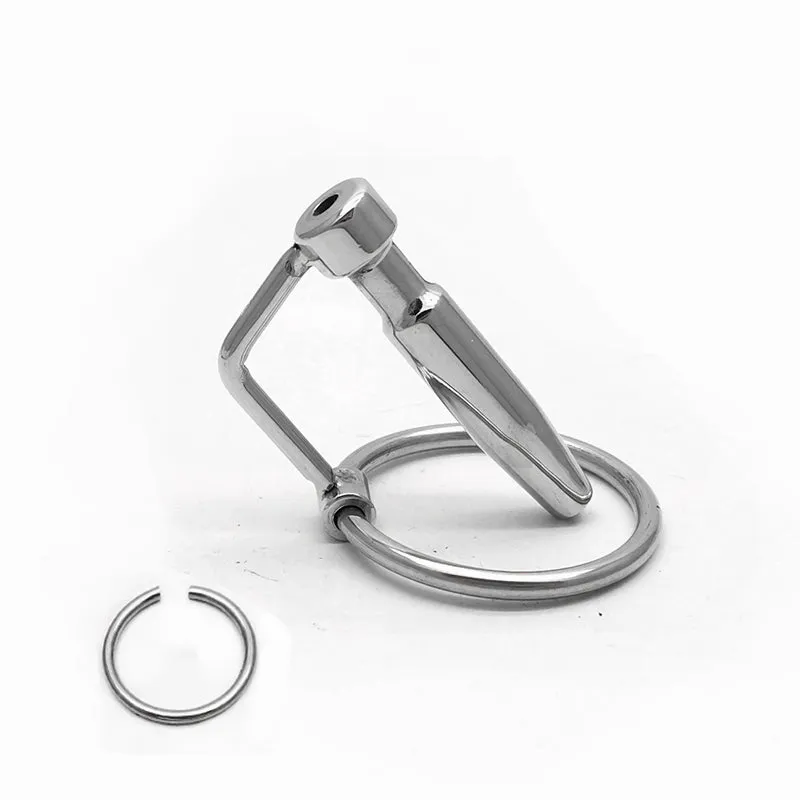 Come Closer Penis Plug | Short Bullet  | Glans Ring | Cum Stopper