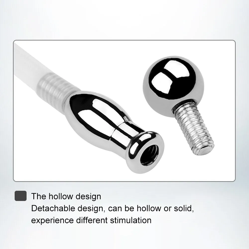 Detachable Stainless Steel Urethral Sounding Penis Plug Men Sex Toy