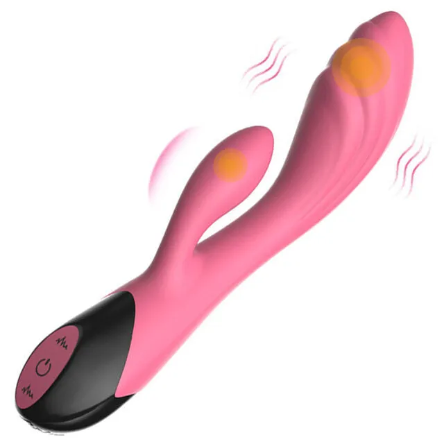 Double Motors Vibrating Sex Toy With Thread For Women