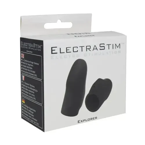 Electrastim Noir Explorer Silicone Finger Sleeves