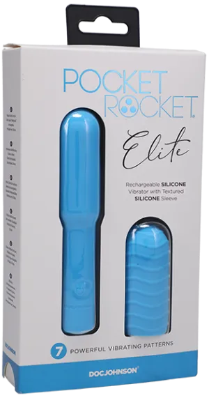 Elite - Rechargeable With Removable Sleeve (Sky Blue)