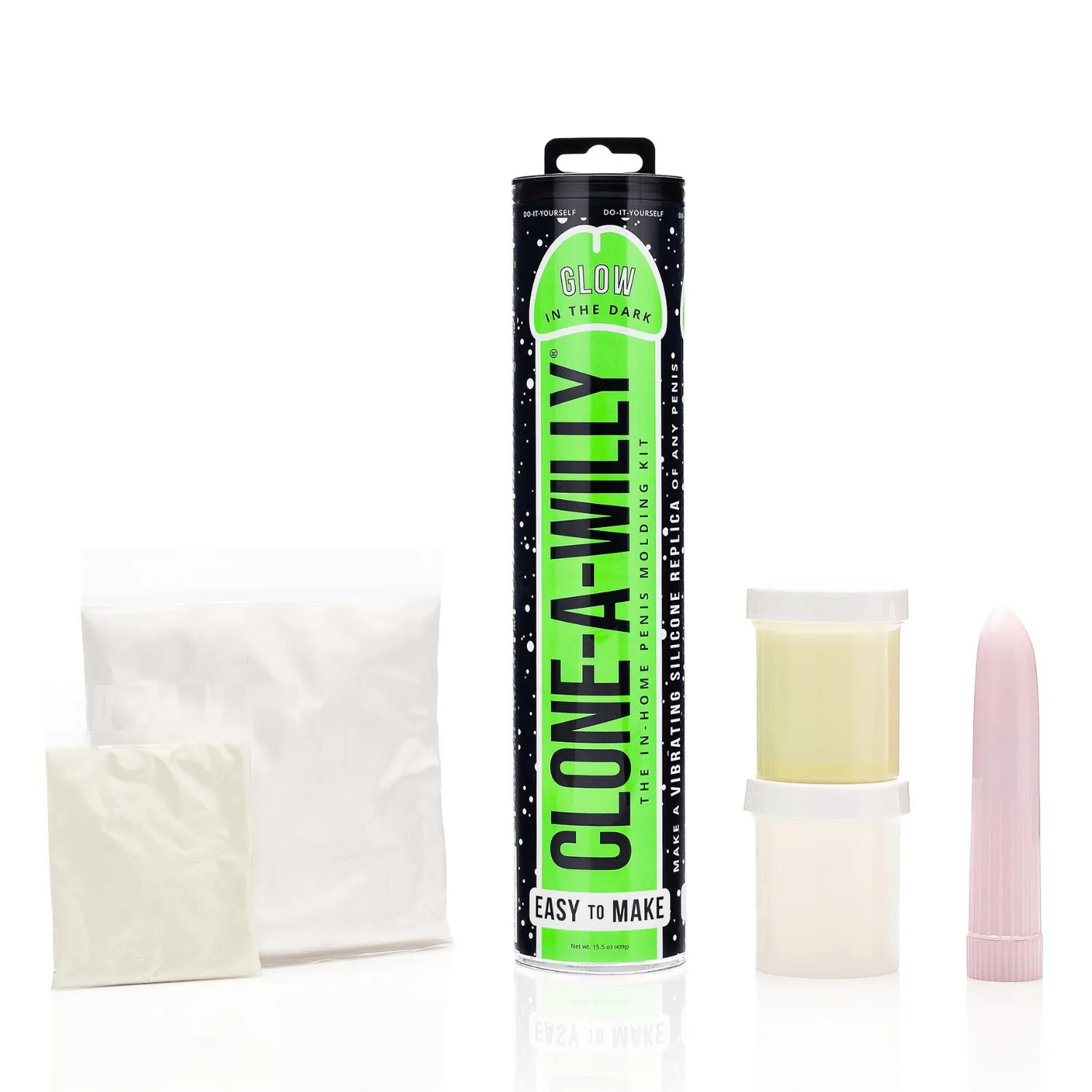 Empire Labs Vibrating Clone A Willy Glow In The Dark Green