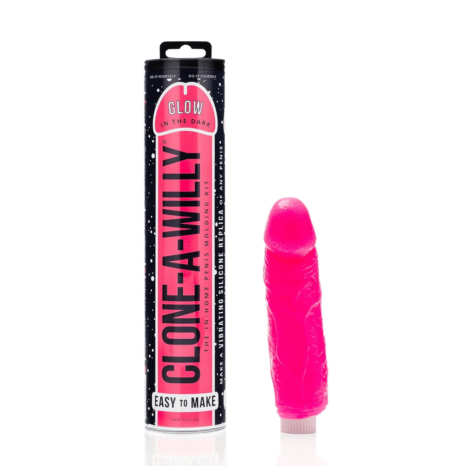 Empire Labs Vibrating Clone A Willy Glow In The Dark Pink