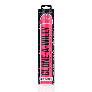 Empire Labs Vibrating Clone A Willy Glow In The Dark Pink