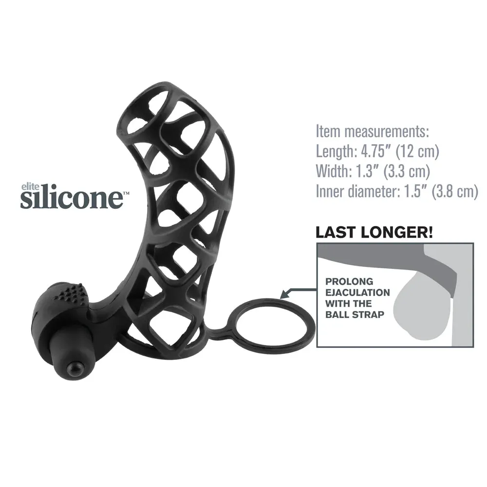 Fantasy X-Tensions Vibrating Extreme Silicone Power Cage